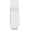 Ekena Millwork Alberta Architectural Grade PVC Gable Bracket, 48"W x 12"H x 4"D x 4"F, 6/12 Pitch GBP048X12X0404ALB00 - alternate 3